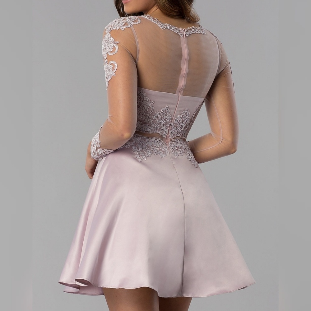 Lavender Hoco Dress - Picture 2 of 5